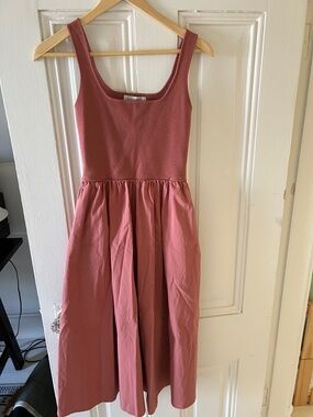 We Are Amma Illusion Dress - Desert Rose Size small